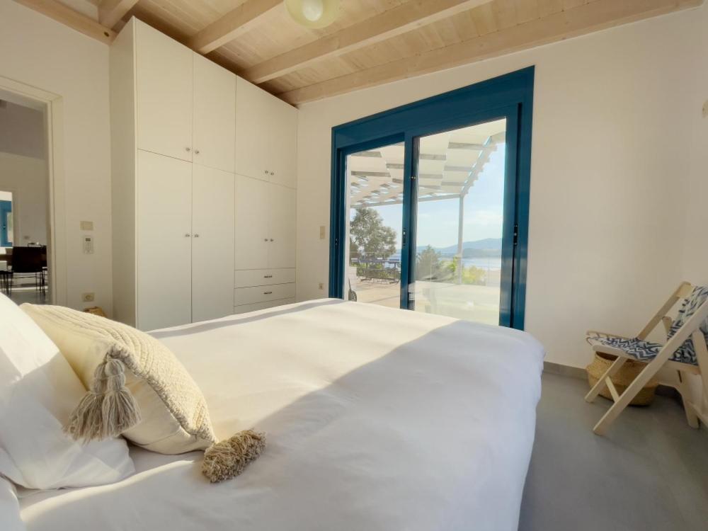Zidanos Luxurious Sea Front Villa Marandokhórion Exteriér fotografie
