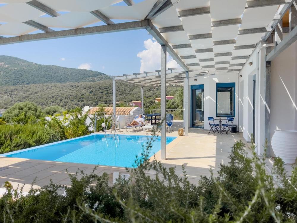 Zidanos Luxurious Sea Front Villa Marandokhórion Exteriér fotografie