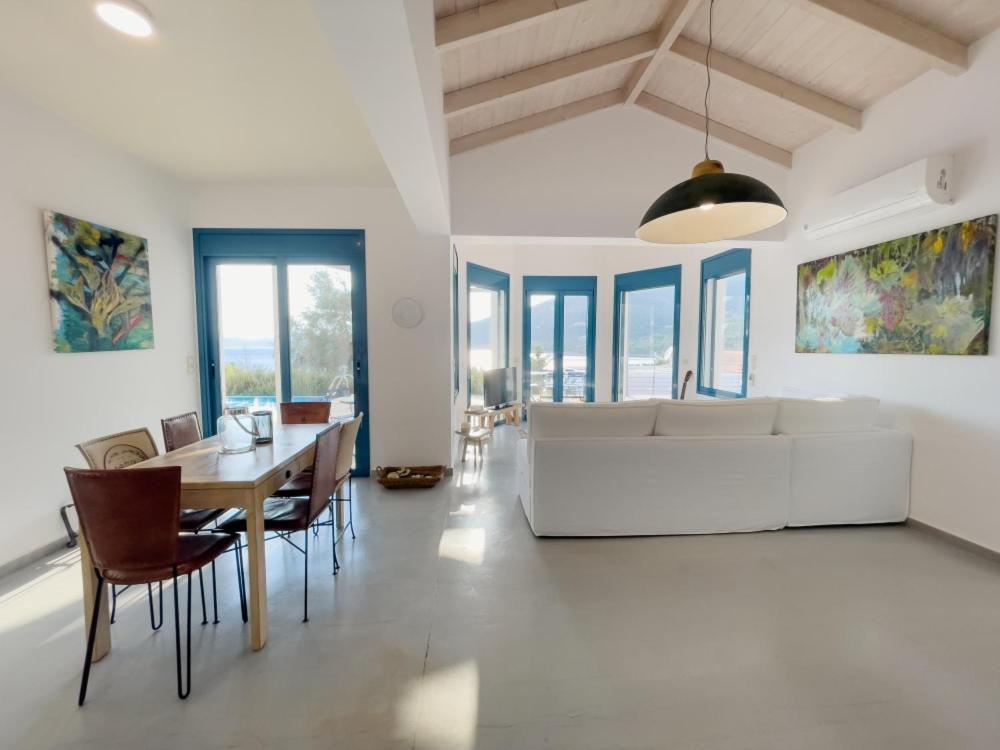 Zidanos Luxurious Sea Front Villa Marandokhórion Exteriér fotografie