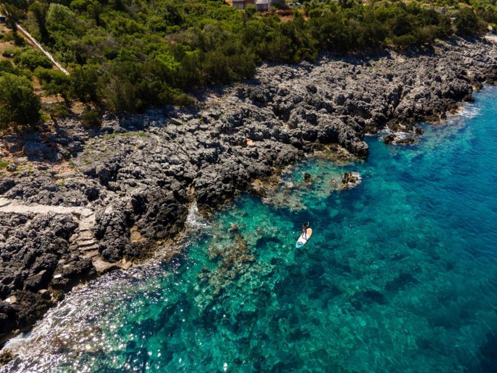Zidanos Luxurious Sea Front Villa Marandokhórion Exteriér fotografie