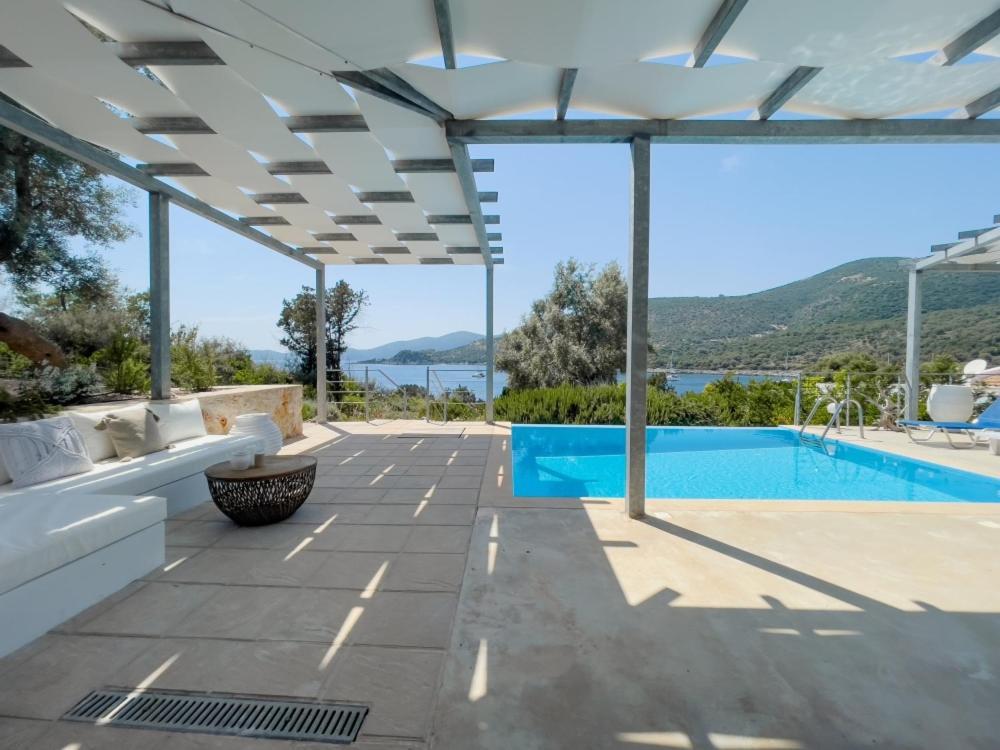 Zidanos Luxurious Sea Front Villa Marandokhórion Exteriér fotografie