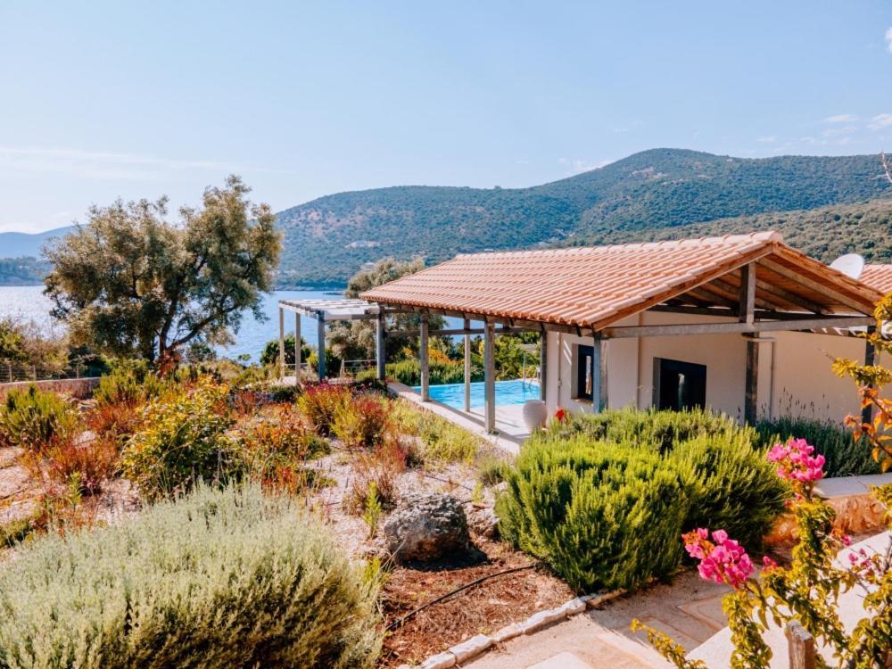 Zidanos Luxurious Sea Front Villa Marandokhórion Exteriér fotografie
